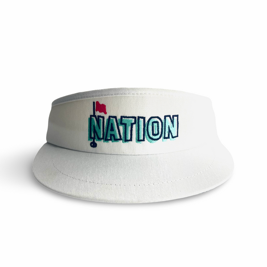 Viceroy White Tour Visor